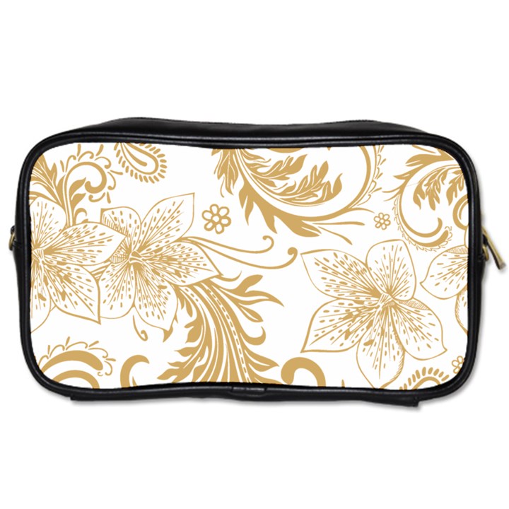 Flowers Shading Pattern Toiletries Bag (Two Sides)