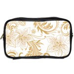 Flowers Shading Pattern Toiletries Bag (Two Sides) Back