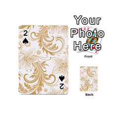 Flowers Shading Pattern Playing Cards 54 Designs (mini)