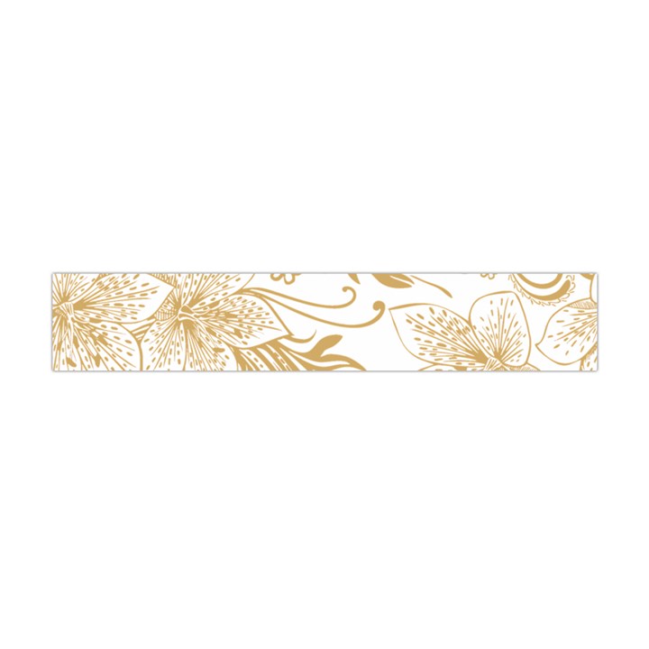 Flowers Shading Pattern Flano Scarf (Mini)