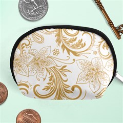 Flowers Shading Pattern Accessory Pouch (medium) by fashionpod