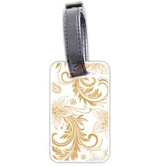 Flowers Shading Pattern Luggage Tag (two Sides) by fashionpod