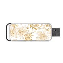 Flowers Shading Pattern Portable Usb Flash (two Sides) by fashionpod