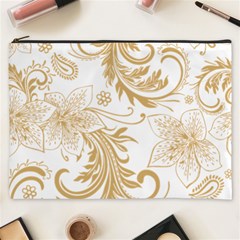 Flowers Shading Pattern Cosmetic Bag (xxxl) by fashionpod