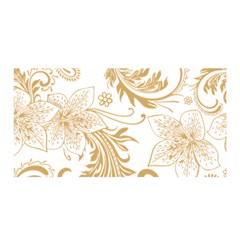 Flowers Shading Pattern Satin Wrap by fashionpod