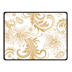 Flowers Shading Pattern Double Sided Fleece Blanket (small)  by fashionpod