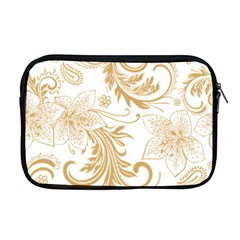 Flowers Shading Pattern Apple Macbook Pro 17  Zipper Case by fashionpod