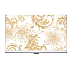 Flowers Shading Pattern Business Card Holder by fashionpod