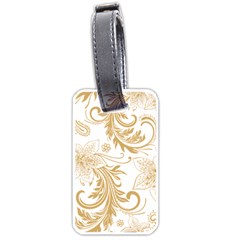 Flowers Shading Pattern Luggage Tag (one Side) by fashionpod