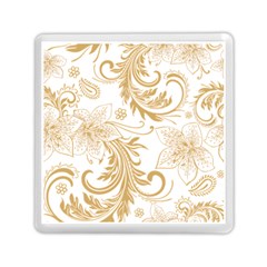 Flowers Shading Pattern Memory Card Reader (square) by fashionpod