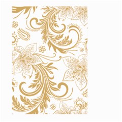 Flowers Shading Pattern Large Garden Flag (two Sides) by fashionpod