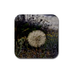 Light Ball Rubber Coaster (square) by DimitriosArt