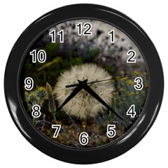 Light Ball Wall Clock (black) by DimitriosArt