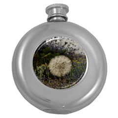 Light Ball Round Hip Flask (5 Oz) by DimitriosArt