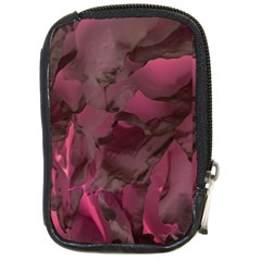 Peonies In Red Compact Camera Leather Case by LavishWithLove