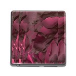 Peonies in Red Memory Card Reader (Square 5 Slot) Front