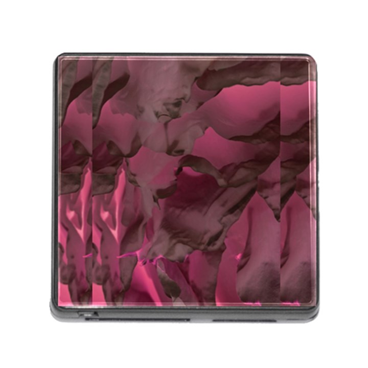 Peonies in Red Memory Card Reader (Square 5 Slot)