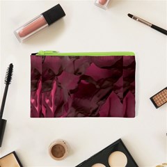 Peonies In Red Cosmetic Bag (xs) by LavishWithLove