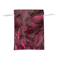 Peonies In Red Lightweight Drawstring Pouch (m)