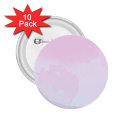 Watercolor Clouds 2 25  Buttons (10 Pack)  by Littlebird