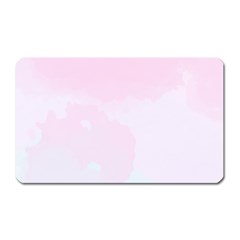 Watercolor Clouds Magnet (rectangular) by Littlebird