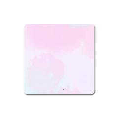 Watercolor Clouds Square Magnet by Littlebird