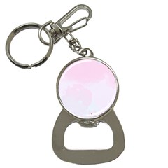 Watercolor Clouds Bottle Opener Key Chain by Littlebird