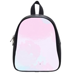 Watercolor Clouds School Bag (small) by Littlebird