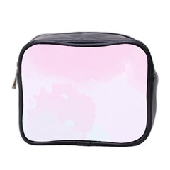 Watercolor Clouds Mini Toiletries Bag (two Sides)