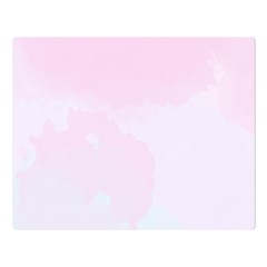 Watercolor Clouds Double Sided Flano Blanket (large)  by Littlebird