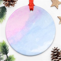 Watercolor Clouds2 Ornament (round)