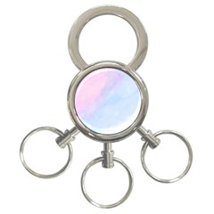 Watercolor Clouds2 3-ring Key Chain by Littlebird