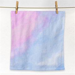 Watercolor Clouds2 Face Towel