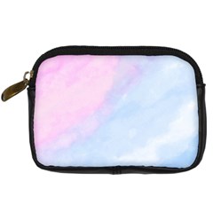 Watercolor Clouds2 Digital Camera Leather Case