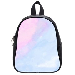 Watercolor Clouds2 School Bag (small) by Littlebird