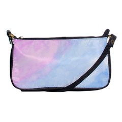 Watercolor Clouds2 Shoulder Clutch Bag by Littlebird