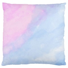 Watercolor Clouds2 Standard Flano Cushion Case (one Side) by Littlebird