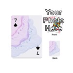 color flow Playing Cards 54 Designs (Mini) Front - Spade7