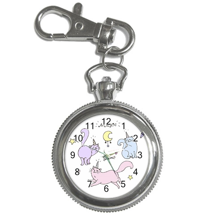  Cute unicorn cats Key Chain Watches