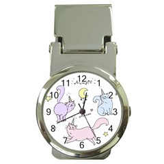  Cute Unicorn Cats Money Clip Watches by Littlebird