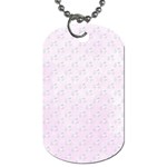 unicorns pattern Dog Tag (Two Sides) Back