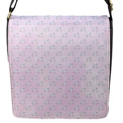 Unicorns Pattern Flap Closure Messenger Bag (s) by Littlebird