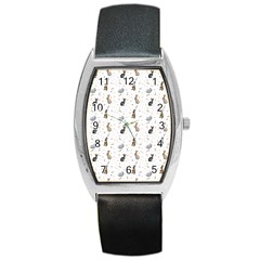 Cute Rabbit Barrel Style Metal Watch by SychEva