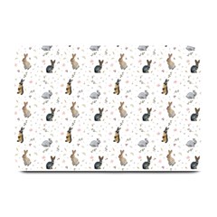 Cute Rabbit Plate Mats by SychEva