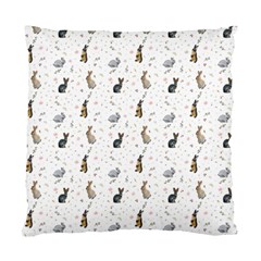 Cute Rabbit Standard Cushion Case (one Side) by SychEva