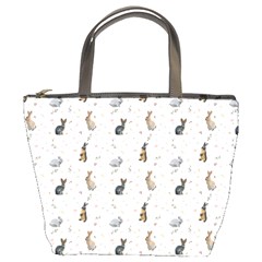 Cute Rabbit Bucket Bag by SychEva