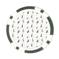 Cute Rabbit Poker Chip Card Guard (10 Pack) by SychEva