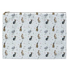 Cute Rabbit Cosmetic Bag (xxl) by SychEva