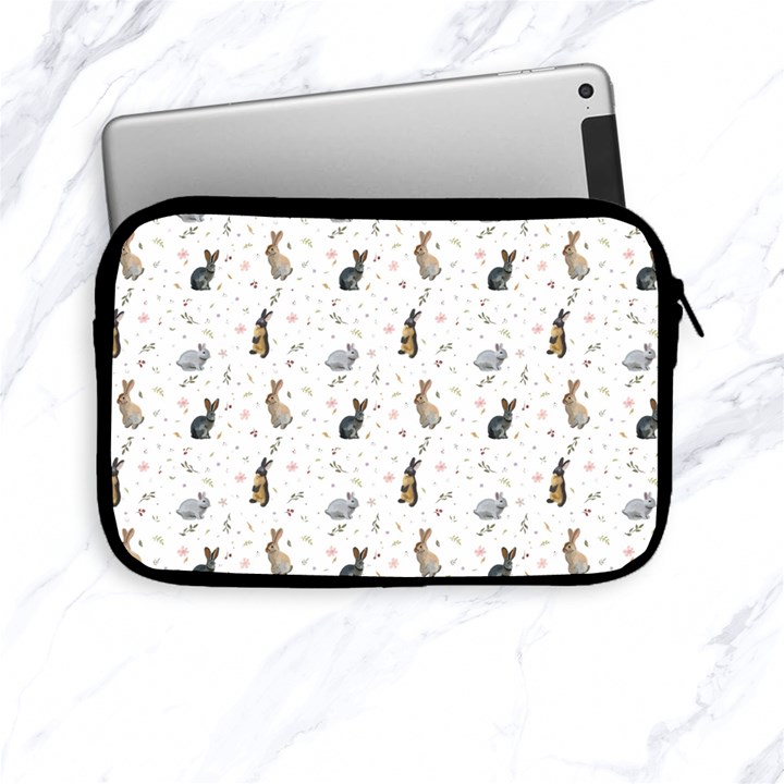 Cute Rabbit Apple iPad Mini Zipper Cases