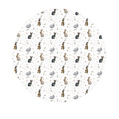 Cute Rabbit Mini Round Pill Box (pack Of 3) by SychEva